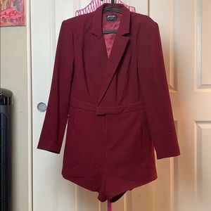 Nasty Gal Other - NastyGal Blazer Romper Nasty Gal Other - NastyGal Blazer Romper